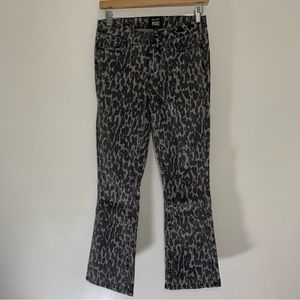 ROSIE HW PAIGE jeans leopard gray print